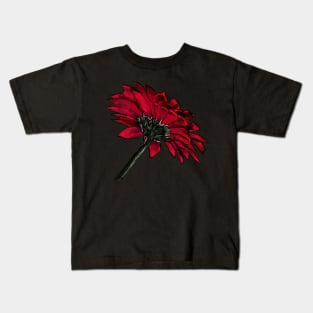 Red Gerbera Kids T-Shirt